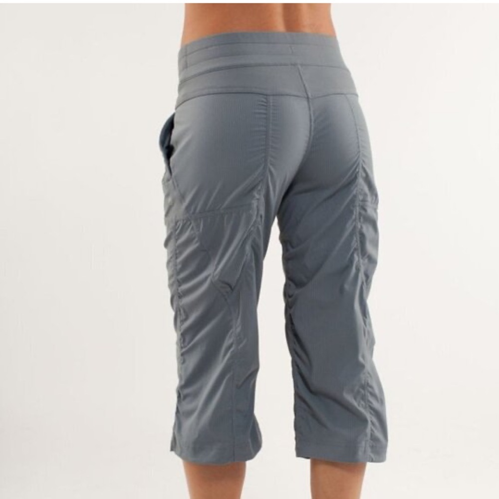 Lululemon Gray Dance Studio Crop Pants